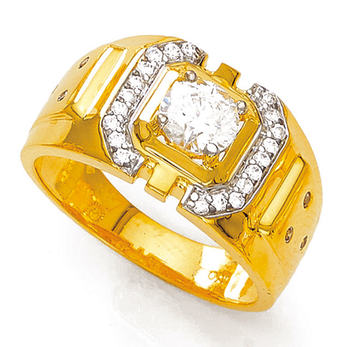 Rajasthan Gold Ring For Men - R Narayan Jewellers | R Narayan Jewellers